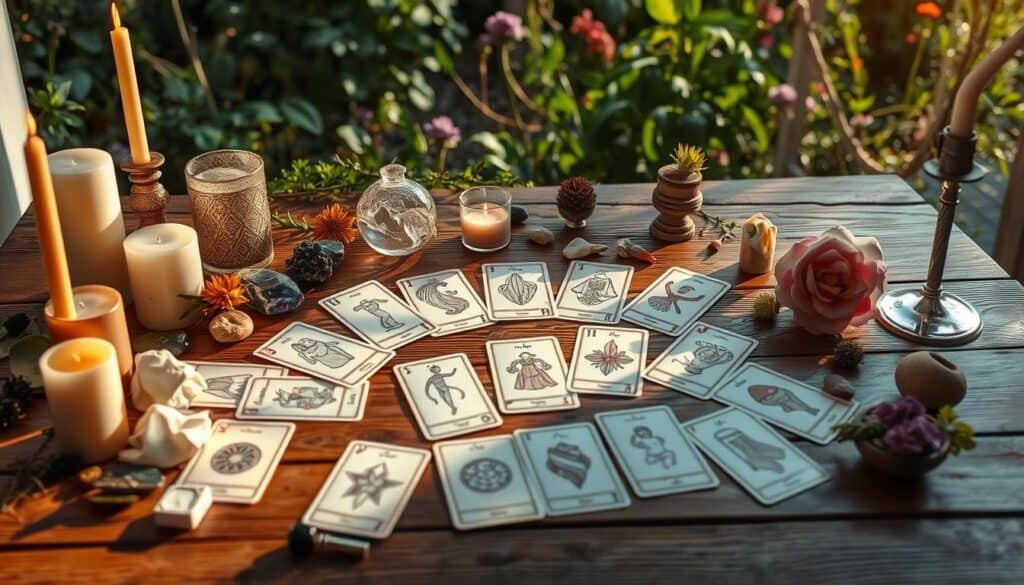Kartenlegen mit Lenormand Karten